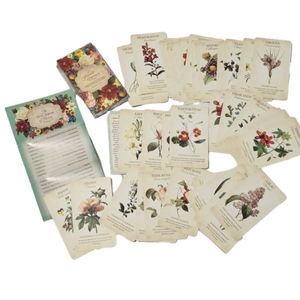 Oracle deck card botanical inspiration spiritual journey card reading